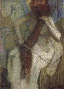 Edgar Degas The woman doing up her hair china oil painting artist